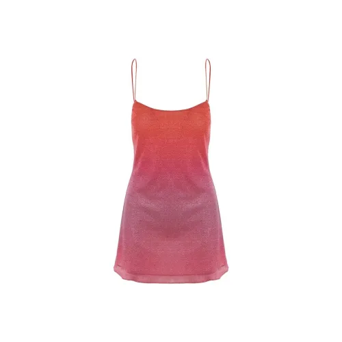 Oséree Lumière Shade Open Back Mini Dress