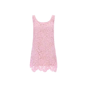 Self portrait Floral Lace Mini Dress