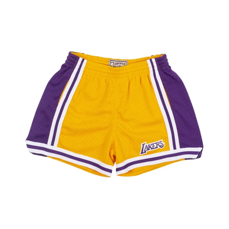 Mitchell & Ness Basketball Shorts Women's Light Yellow-0