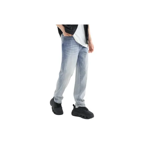 Three blessings Jeans Men Blue