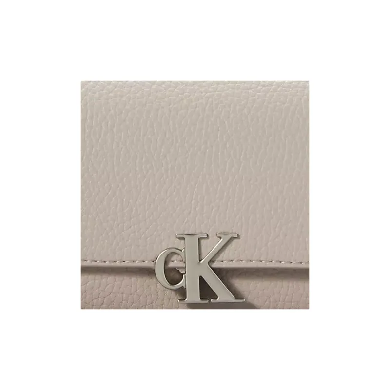 CALVIN KLEIN PU Wallet Women's Beige-2
