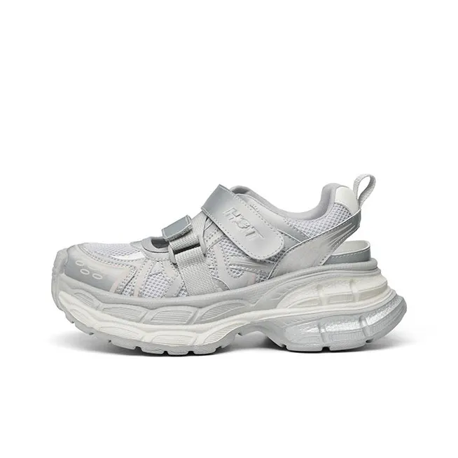 RED DRAGONFLY Slip Resistant, Abrasion Resistant, Height Increasing, Breathable Low Top Chunky Sneakers Women's-5