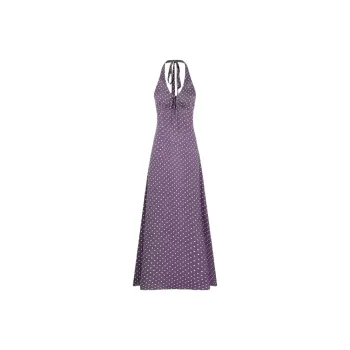 YGPRW Sleeveless Dress Women's Purple