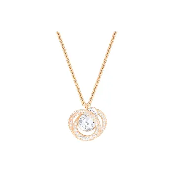Swarovski Rose Gold Plated Necklaces Women's