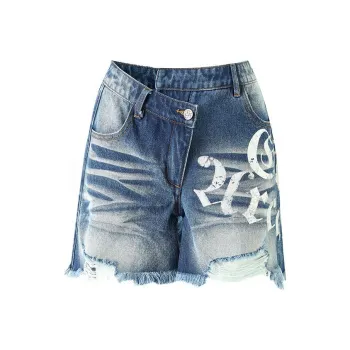 EverArcana Denim Shorts Women's Blue