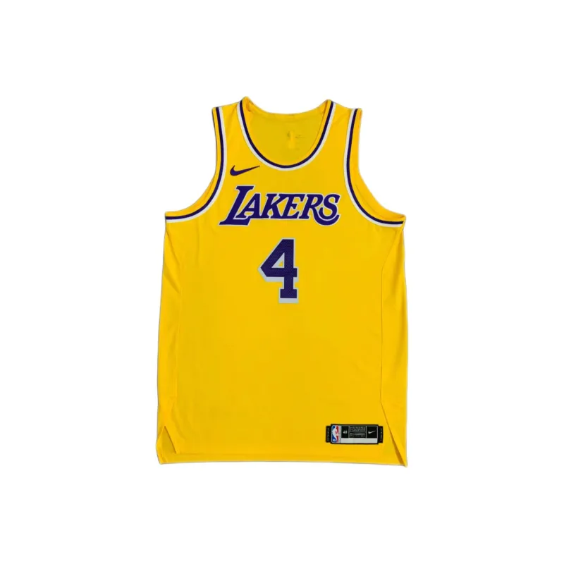 Nike x NBA Basketball Jersey Men's Yellow-0