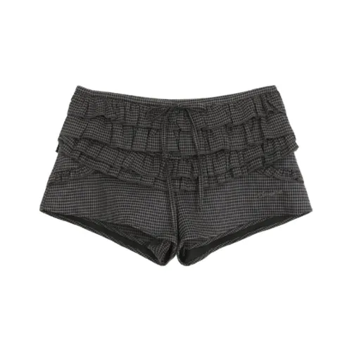 WEEKEND HUB Casual Shorts Women's Dark Coffee