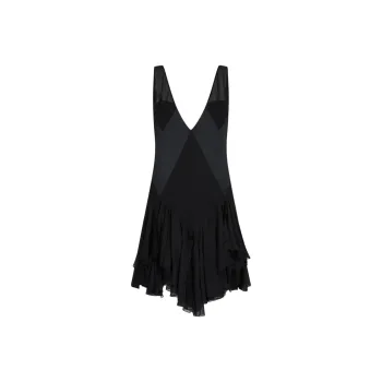 The Attico SS25 Sleeveless Dress Women's Black