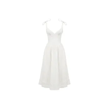 HOUSE OF CB Hattie Slip Dress Women's SNOWDROP/Snowflake Multicolor