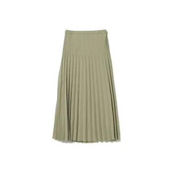 Beams Casual Long Skirts Women's Olive Green