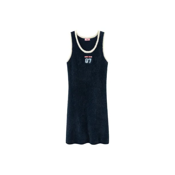 CHUU Slip Dresses Women's Navy Blue-0