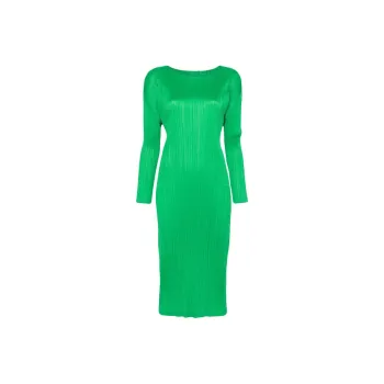 PLEATS PLEASE ISSEY MIYAKE Monthly Colors February Midi Dress