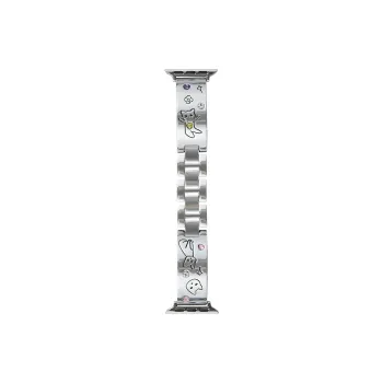 KVZUVUU Watch Band Apple Compatibility Metal