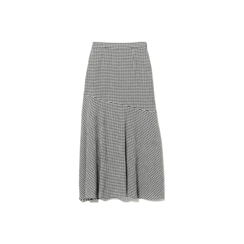 Beams Casual Long Skirts Women's Black-0
