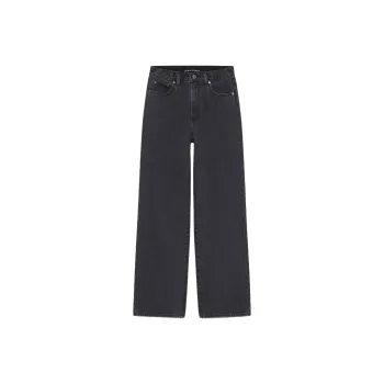 ARITZIA Denim Forum The Farrah Hi-Rise Wide Jean Jeans Women's Black Eyeliner/Black Eyeliners Pen