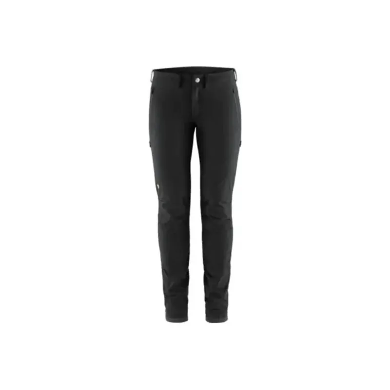 Fjallraven Jeans Women's Black-0
