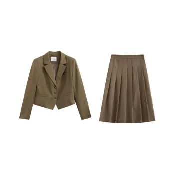 ZIHAN SS24 Skirt Set Women's Tea Tree Green
