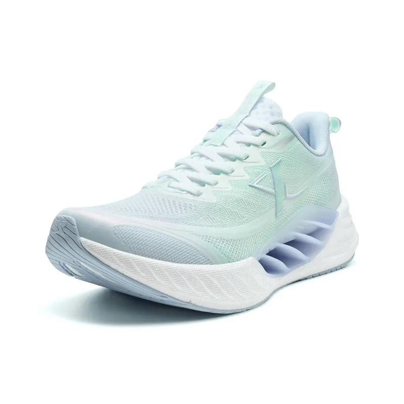 XTEP Hydrogen Wind 8.0 Running Shoes Women's Low Top Light Twilight Blue, Cloud Peak Blue-1
