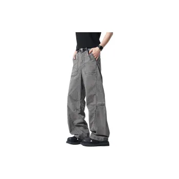 JUNGLE PANDA Jeans Unisex Gray