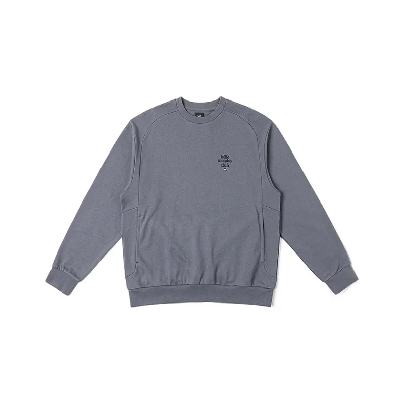 Lee Sweatshirts Men Iron Gray-0
