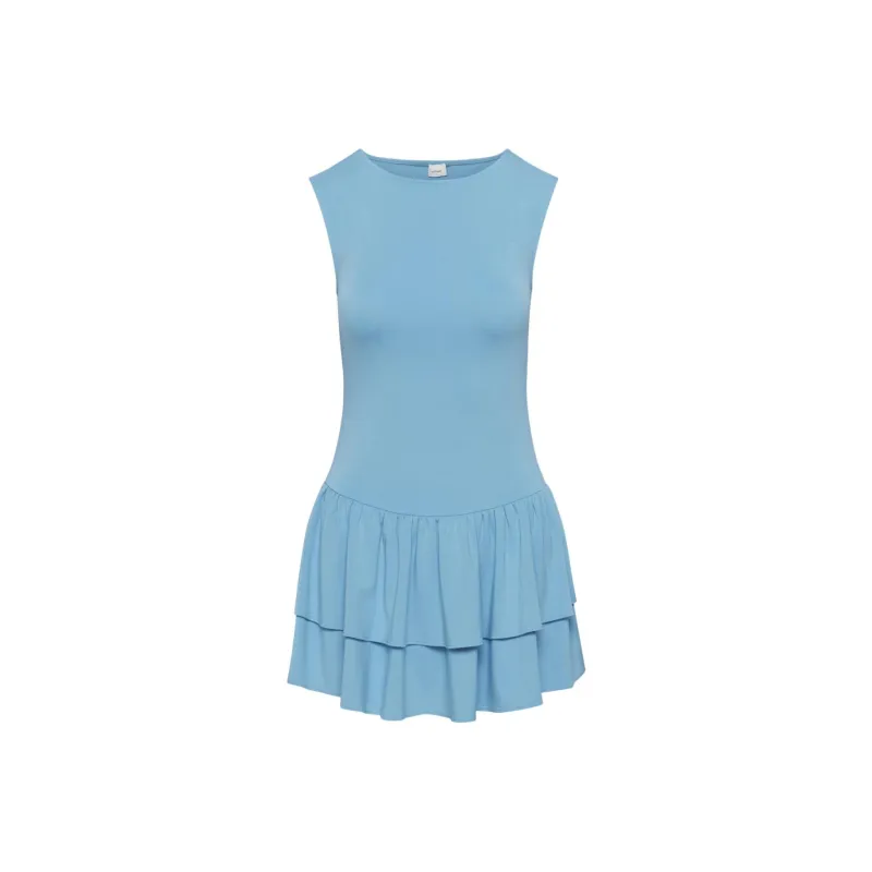 ARITZIA Wilfred Bloomsbury Dress Sleeveless Dress Women's Buoy/Float Blue-0