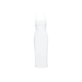 ARITZIA Contour Contour Cami Maxi Dress Slip Dresses Women's Bright White