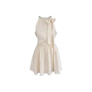 AURORA MUSE Sleeveless Dress Women's Apricot