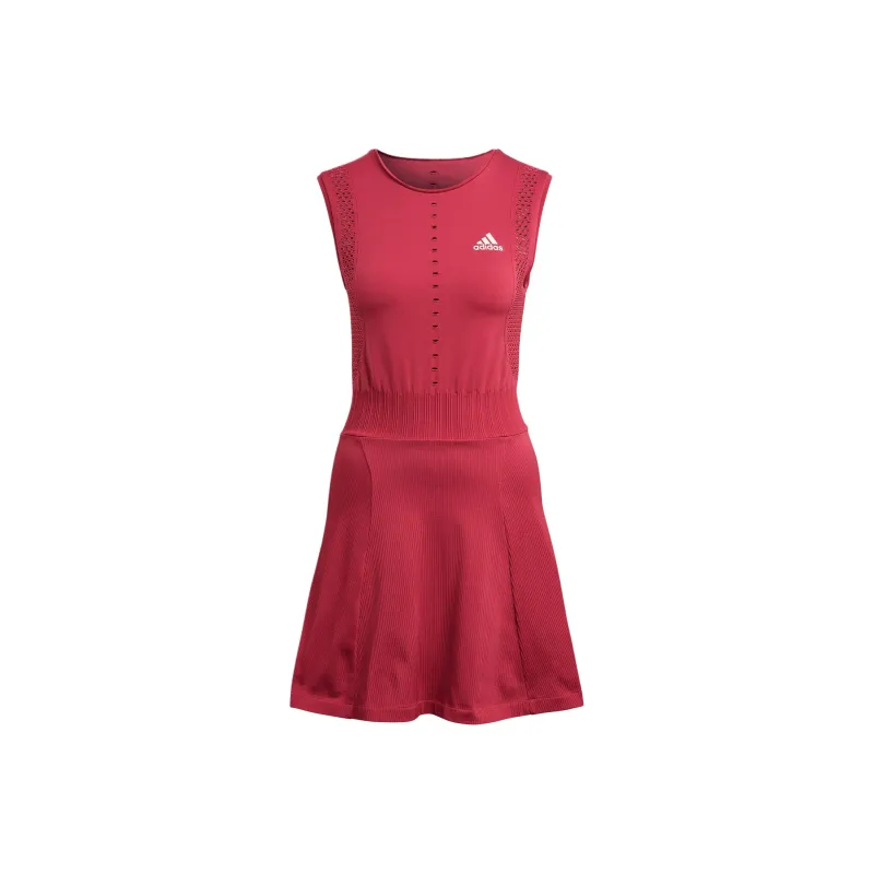 Adidas Primeknit Sleeveless Dress Women's Pink-0