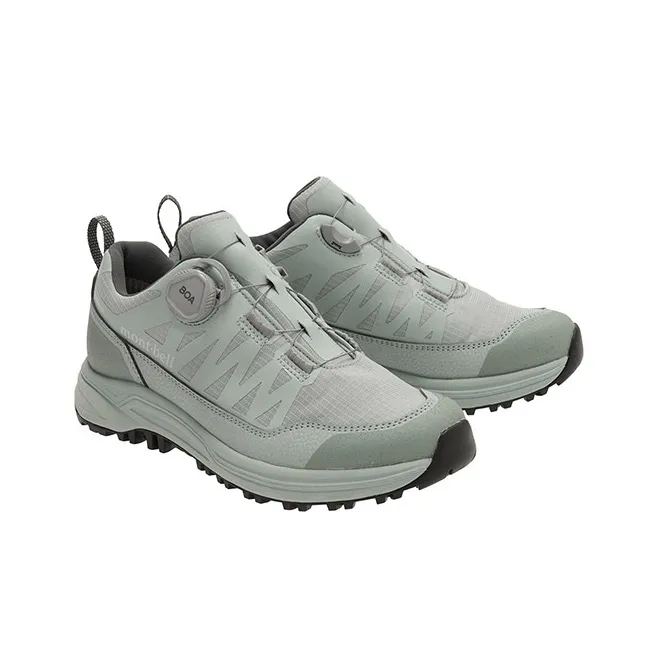 MONTBELL Short Outdoor Boots Women's Blue Green-1