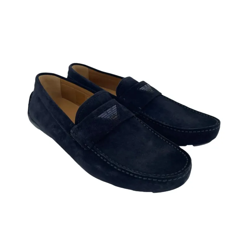 EMPORIO ARMANI Casual Shoes Men's Blue-1