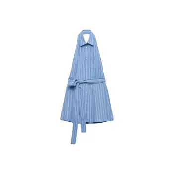 PRADA Sleeveless Striped Shirt
