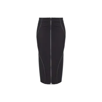 PINKO Zip Up High Waist Skirt