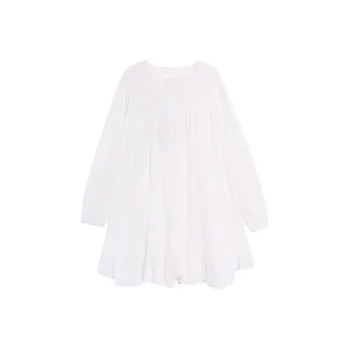 HAPG Long Sleeved Dresses Women's White
