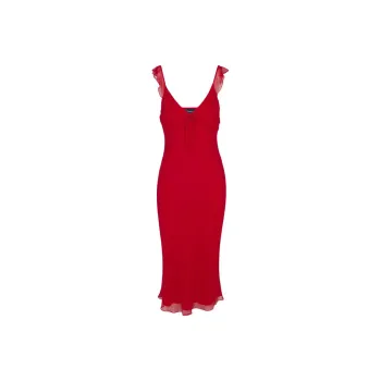 Realisation Par SS24 The Gemma Slip Dresses Women's Réal Red