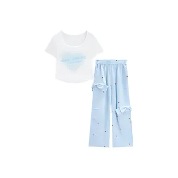 Love To Serve Casual Suit Women's White