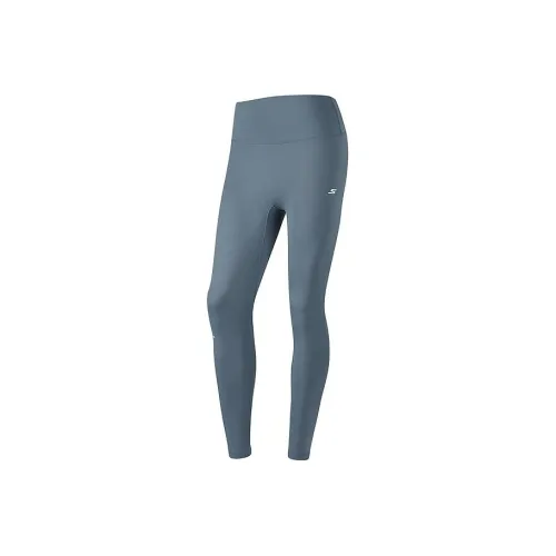 Skechers Daily Exercise Performance Series Sports Pants Women's Navy Blue Gray/027C