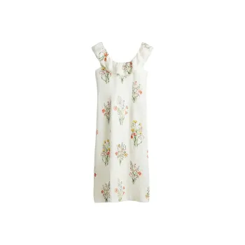 H&M Slip Dresses Women's White/Floral
