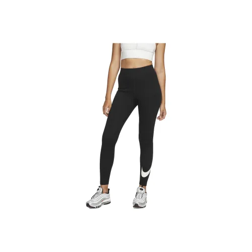 Nike Women's Classics Essential Swoosh Leggings Black