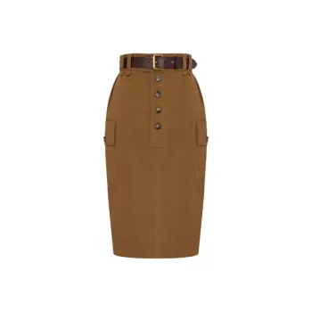 SAINT LAURENT Cassandre Pencil Skirt
