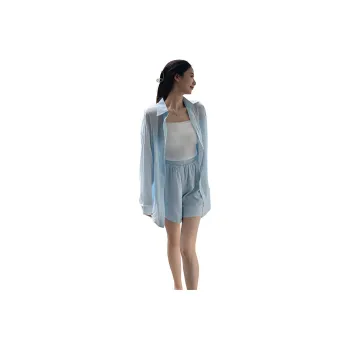 Serio Ludere Casual Suit Women's Blue