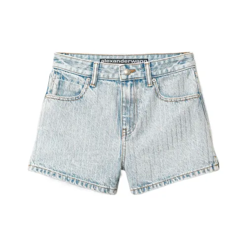 Alexander Wang Denim Shorts Women's Blue