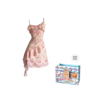 BRASS SCOUT Slip Dress Women's Pink