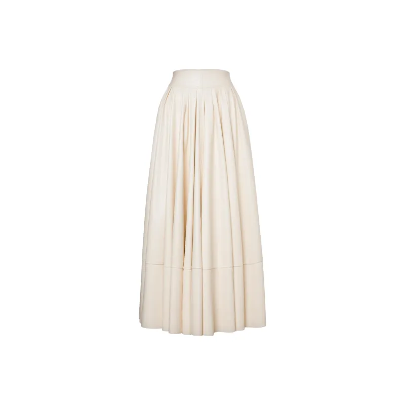 PHILOSOPHY DI LORENZO SERAFINI High Waist Flared Skirt-0
