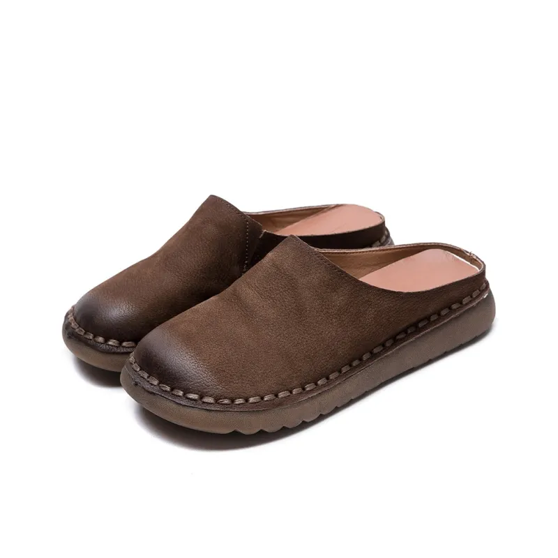 Jay Rubber Sole Abrasion Resistant Closed Toe Slippers Women's-7