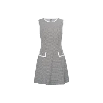 ROEYSHOUSE Sleeveless Dress Women's Houndstooth