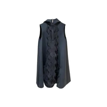 CHANEL SS25 Sleeveless Dress Women's Black
