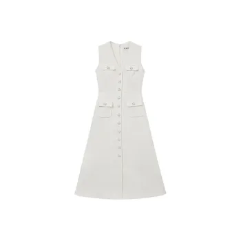 Self-portrait Tinsel Bouclé Midi Dress