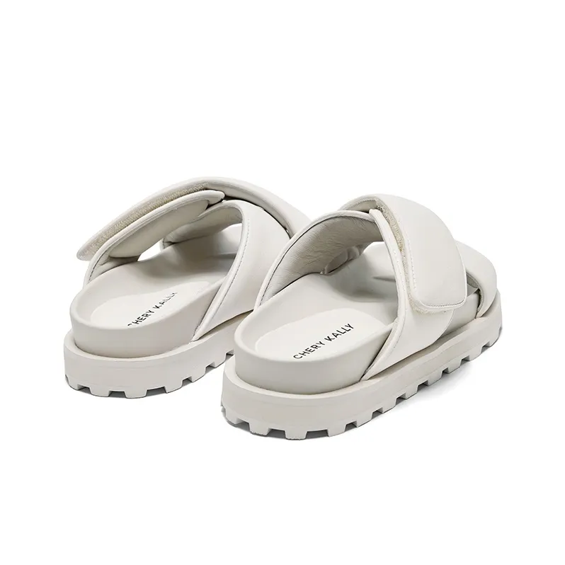 CHERYKALLY Slip Resistant Odor Resistant Abrasion Resistant Antibacterial Slide Slippers Women's-4