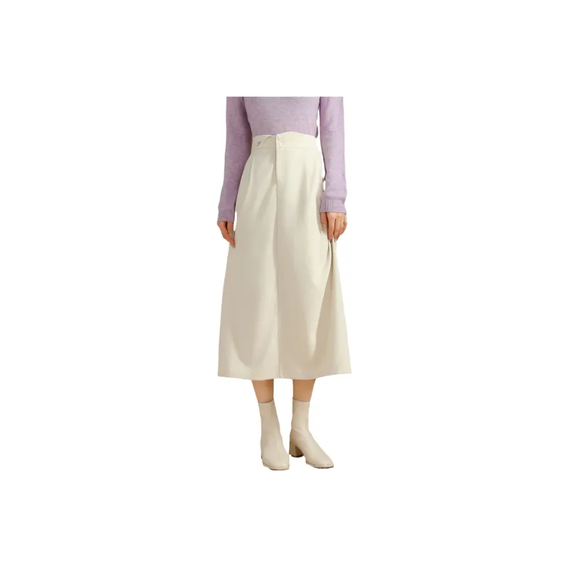 SMEN Casual Long Skirts Women's-8