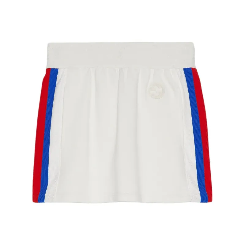 GUCCI Logo Patch Mini Skirt-0